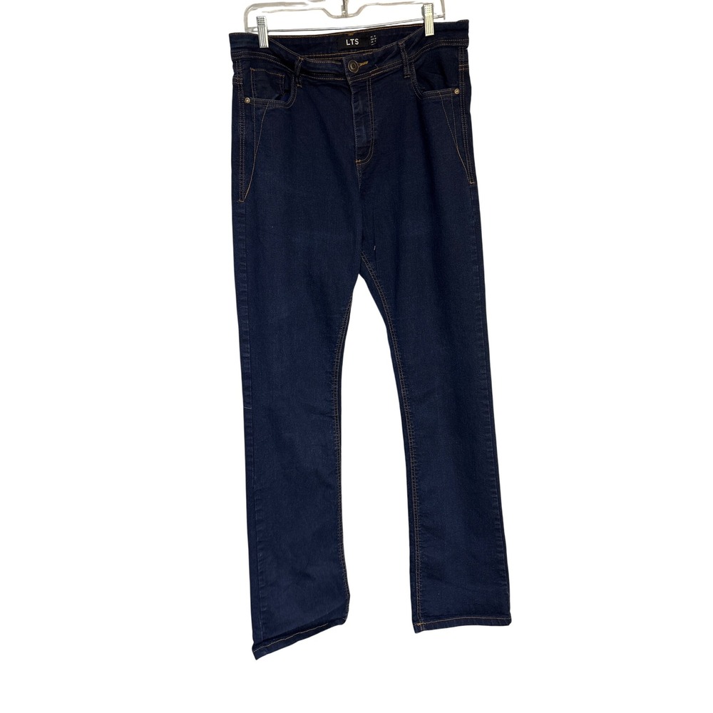 LTS Dark‎ Wash Denim Jeans Womens Size 14 Casual Everyday Comfort